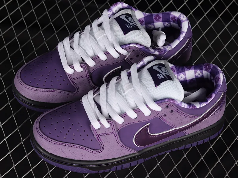 All categories Nk SB Dunk series Nk SB Dunk Low low-top sneakers pure original version Concepts x Nk Dunk Low Pro SB "Purple lobster" full-layer purple lobster SB low-top sports and leisure sneakers BV1310-555